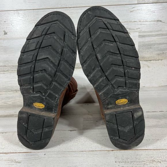 Tecovas Stockton Bison Leather Men's Boots - Picture 7 of 8